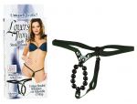 LOVERS THONG WITH STROKER BEADS