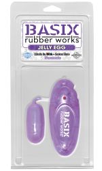 Basix Rubber Works - Jelly Egg vibrátor