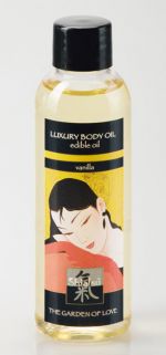 LUXURY BODY OIL - edible oil, luxury body oil - vanilla - 10