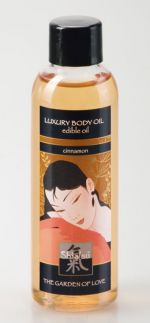 LUXURY BODY OIL - edible oil, luxury body oil - cinnamon - 1