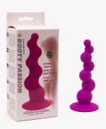 Booty Passion II dildo with suction cup, purple, 3x15 cm