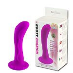Booty Passion IV dildo with suction cup, purple, 3x13,5 cm