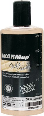 WARMup White Chocolate (Weiße Schokolade), 150 ml