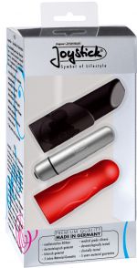 Joystick micro-set Ladylike, Schwarz + Rot (black + red)