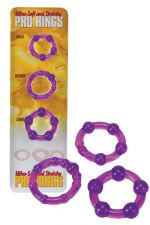 Ultra Soft & Stretchy Pro Rings Purple