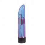 Lady finger Vibrator Clear BLUE